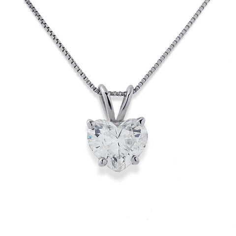 Heart Shape diamond pendant