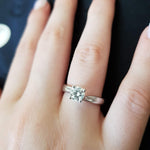 diamond solitaire ring - Engagement Rings