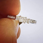 True Love Jewelry engagement ring Princess Cut engagement ring